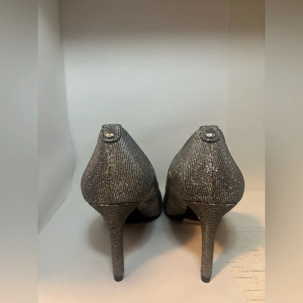 Michael Kors Women's Dorothy Flex Pump Black/Silver Size 8M